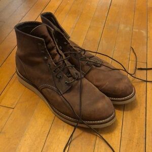 Red Wing - 6" Round Leather Lace-up Boot (Factory Second)
